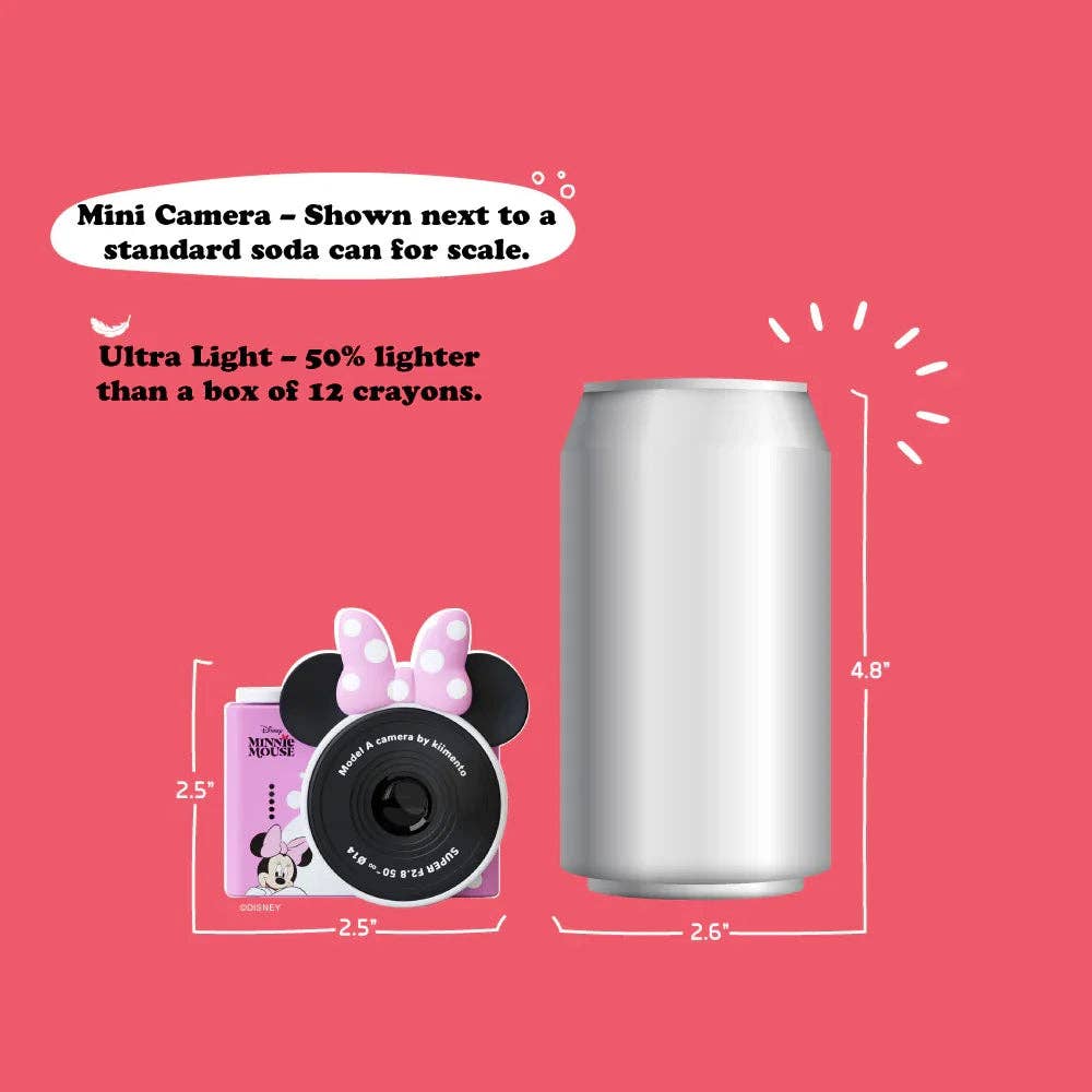 Kidamento Disney Minnie Mouse Mini Camera