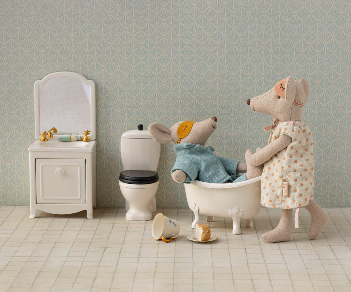 Sink Dresser, Mouse – Off White – Maileg