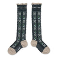 Cerise Cherries and Bows Knee-High Socks – Collégien