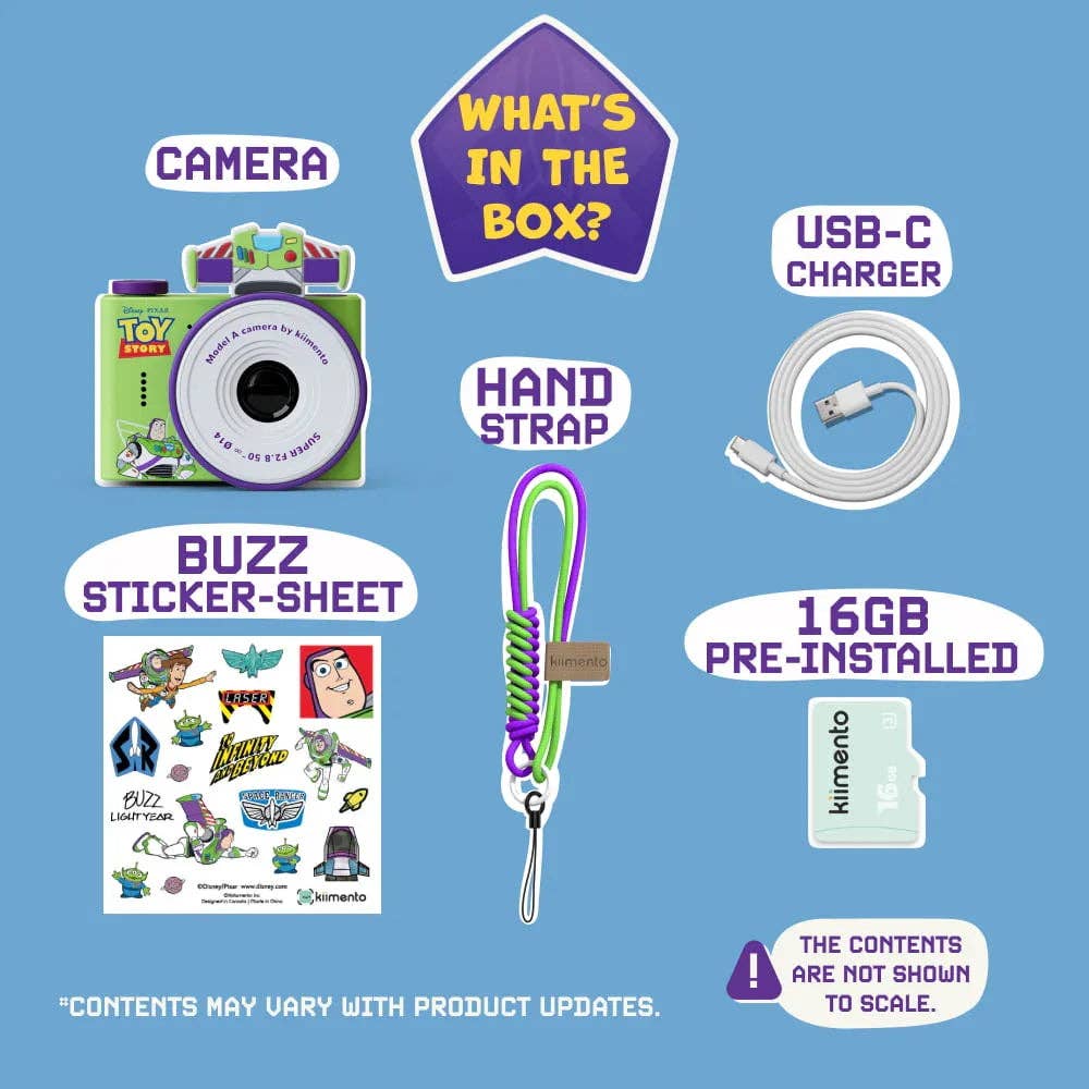 Kidamento Disney Buzz Lightyear Mini Camera
