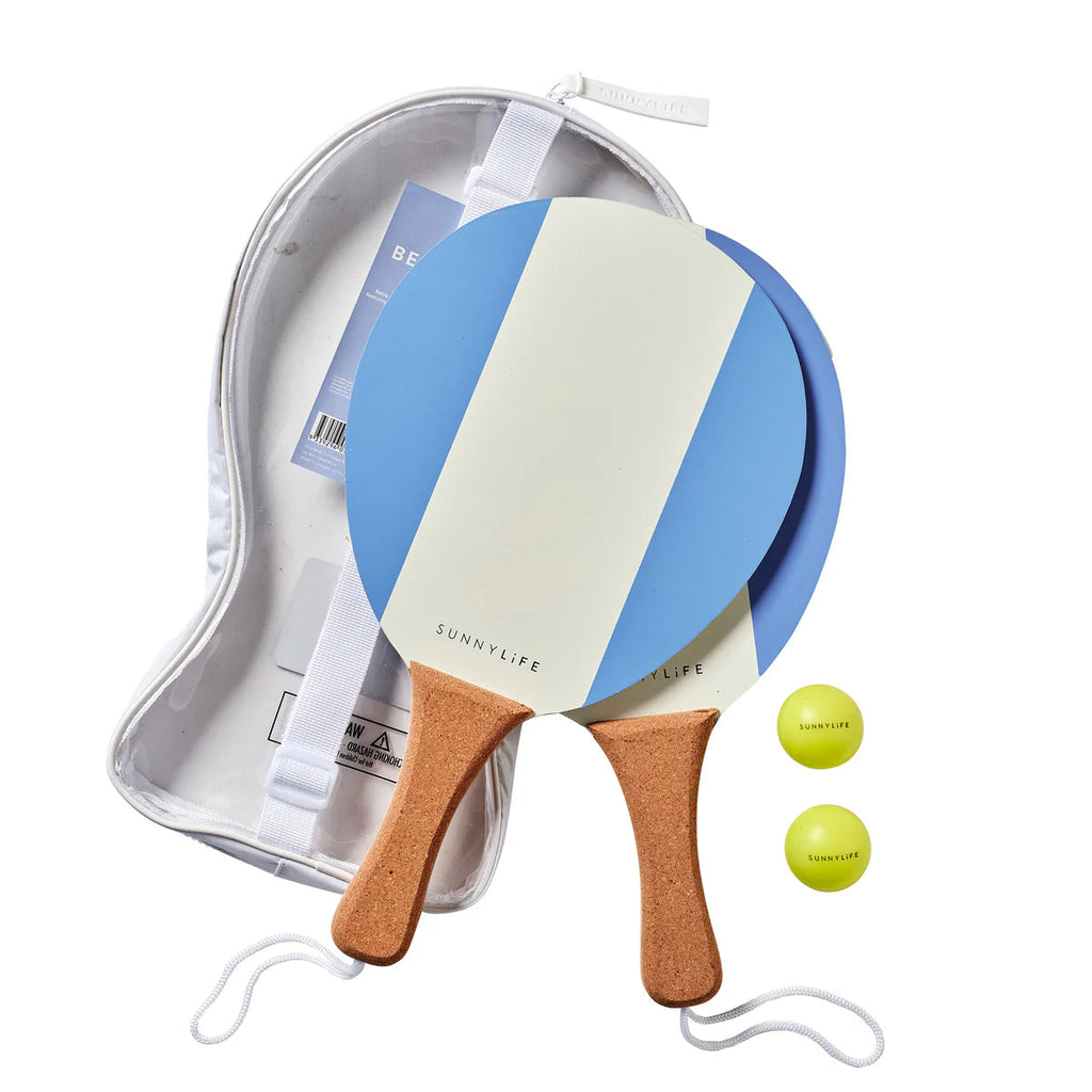 Vintage Beach Paddles – La Mer Med Blue – Sunny Life