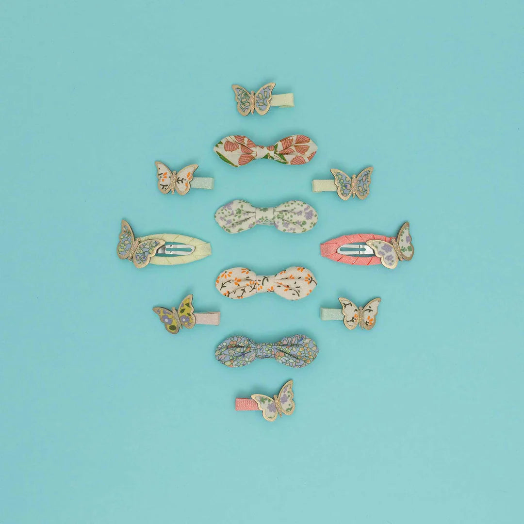 Floral Butterfly Clic Clacs – Mimi & Lula