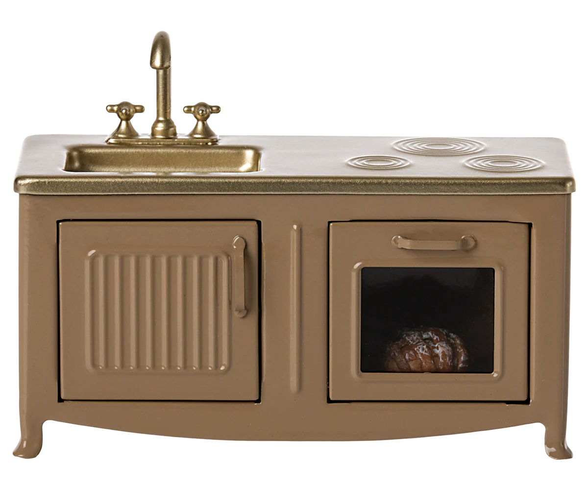 Mouse Kitchen Light Brown – Maileg