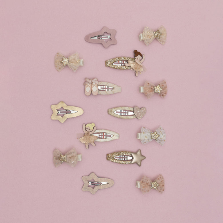 Ballerina Mini Hair Clips – Mimi & Lula