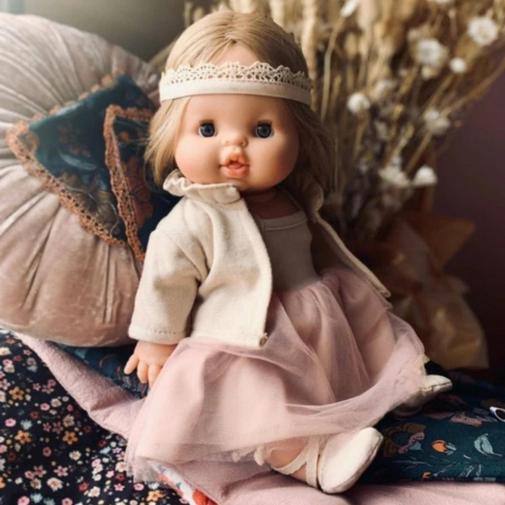 Minikane Eleanor Baby Girl Doll 13"