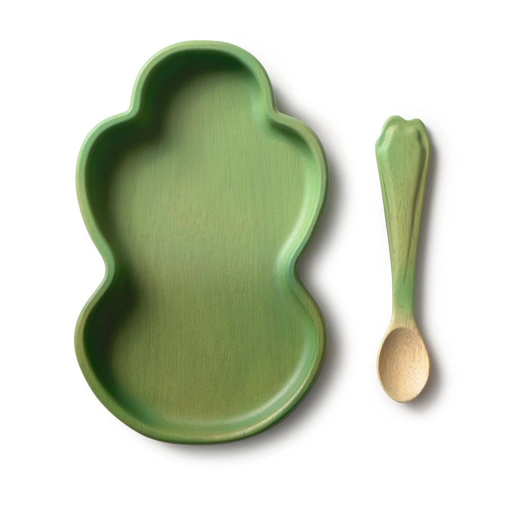 Kendall the Kale Plate & Spoon Set – Oli and Carol