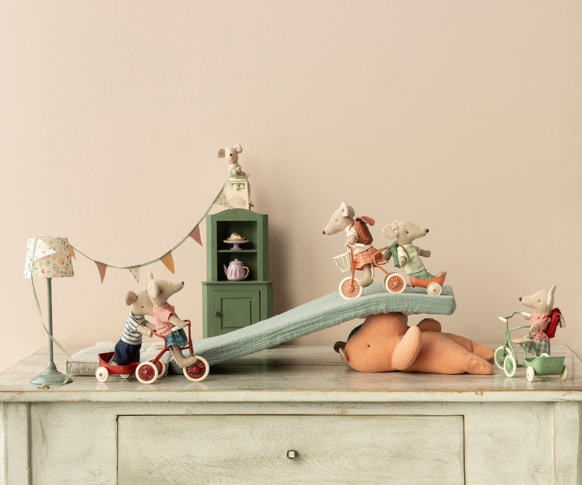 Tricycle Mouse, Big Brother – Mint – Maileg
