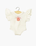 Ondine One-Piece Swimsuit in Ecru Jersey – Minikane