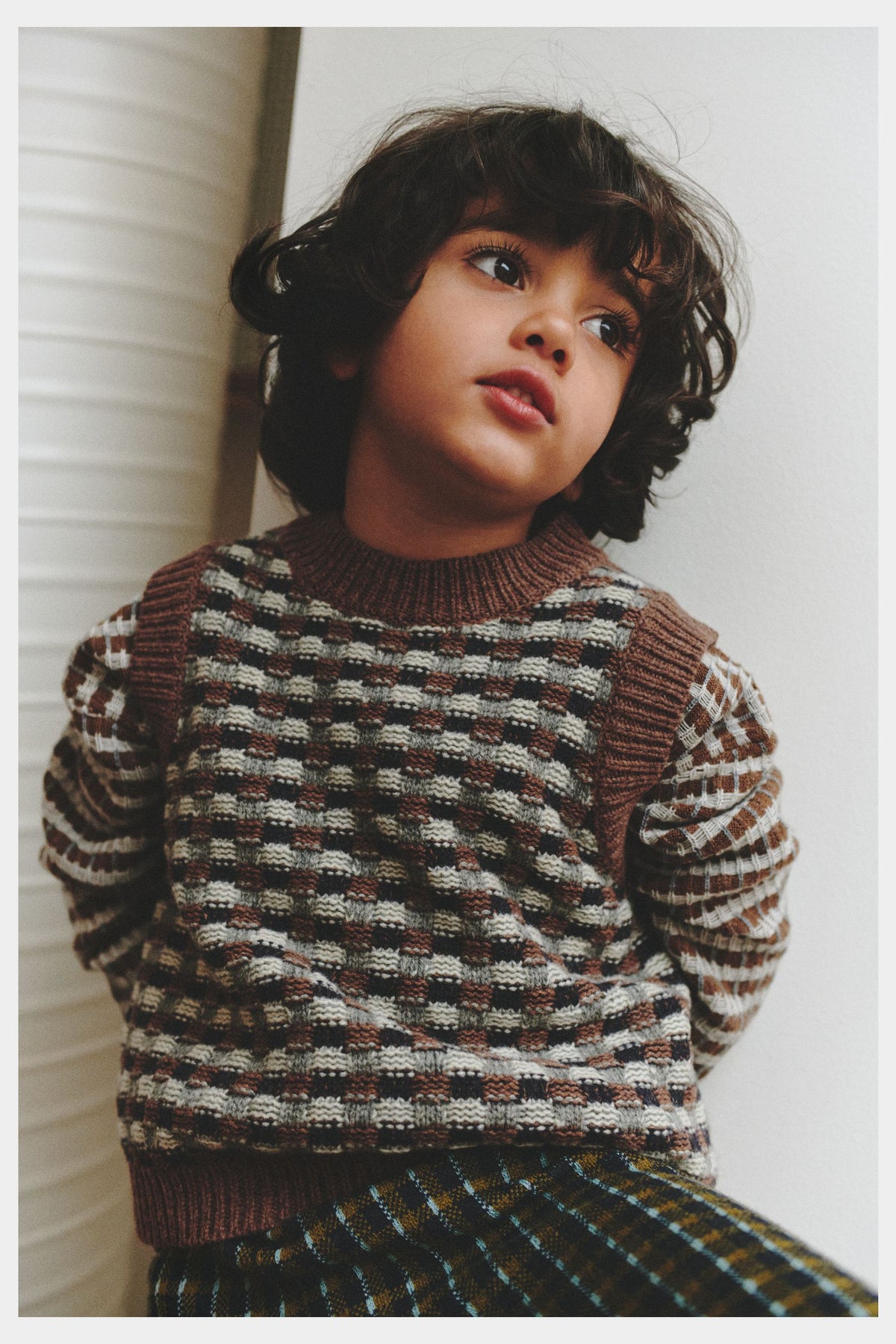 Lambswool Vest - Hazel Melange – FUB