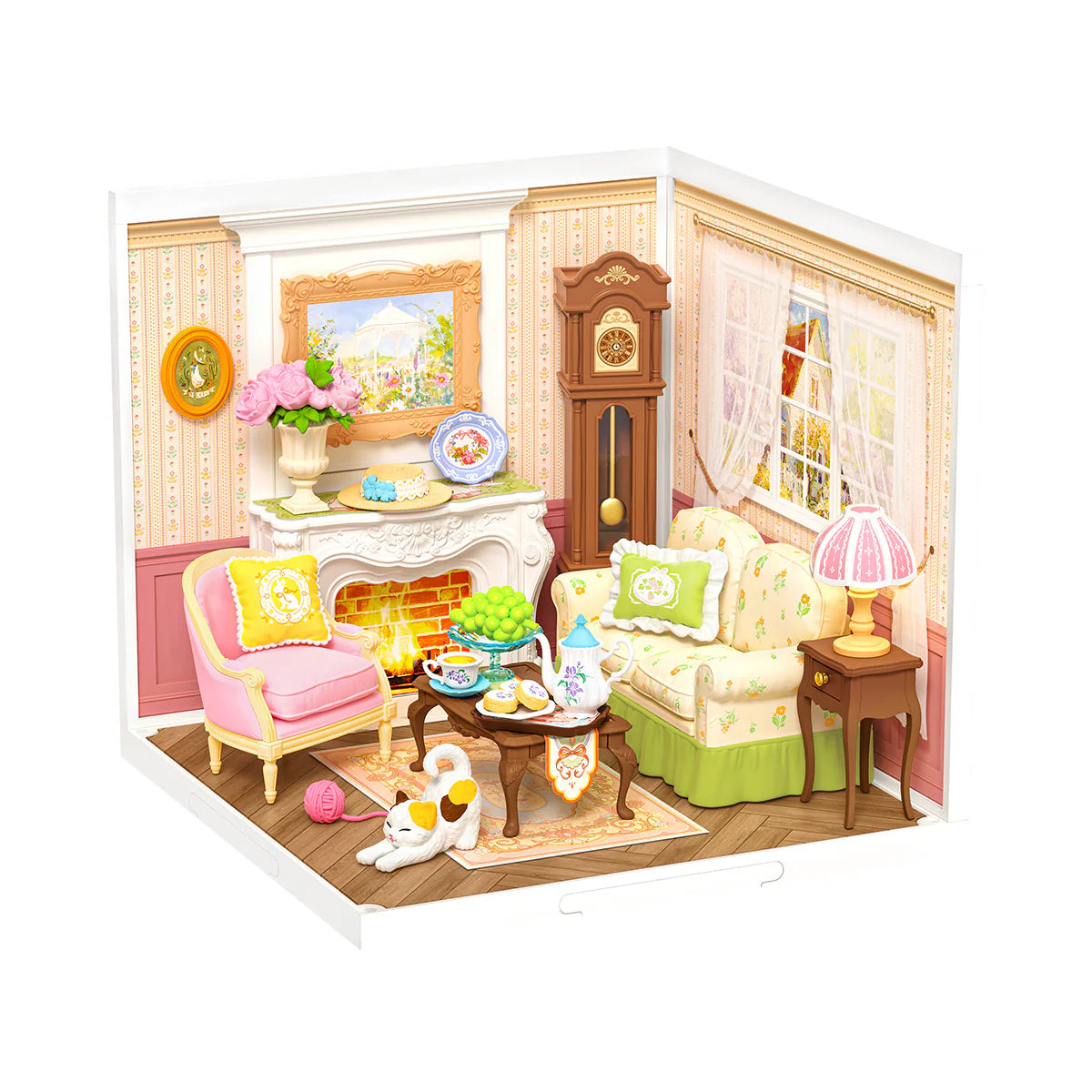 Rolife Holiday Tea Time DIY Miniature House DW023 – Robotime