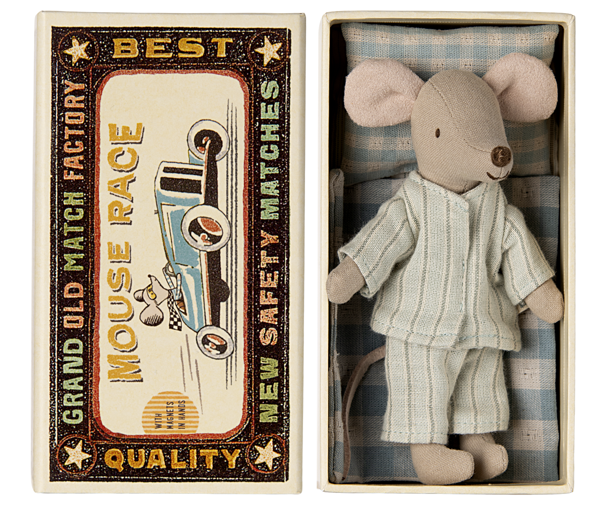 Big Brother Mouse in Box – Mint – Maileg