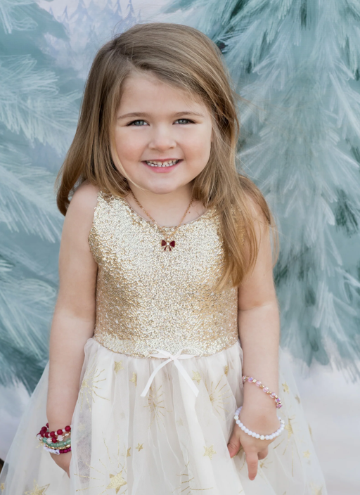 Robe dorée Glam Party GREAT PRETENDERS