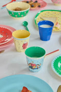 Snoopy Print Melamine Cup Soft Blue 8.45oz – rice by rice
