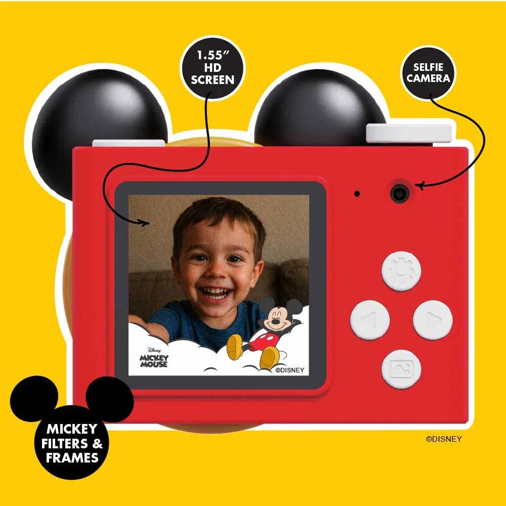 Kidamento Disney Mickey Mouse Mini Camera