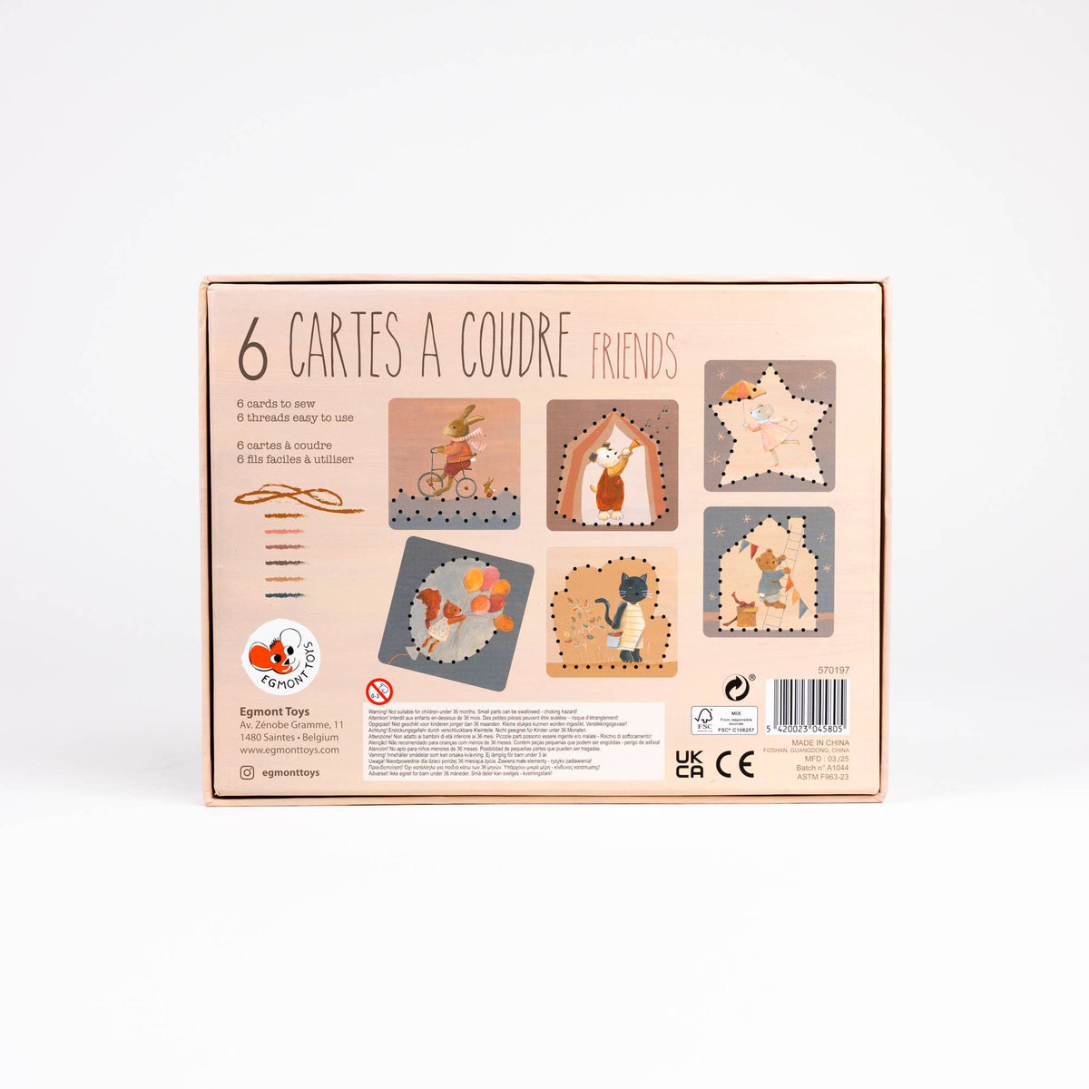 Sewing Cards Friends – Egmont