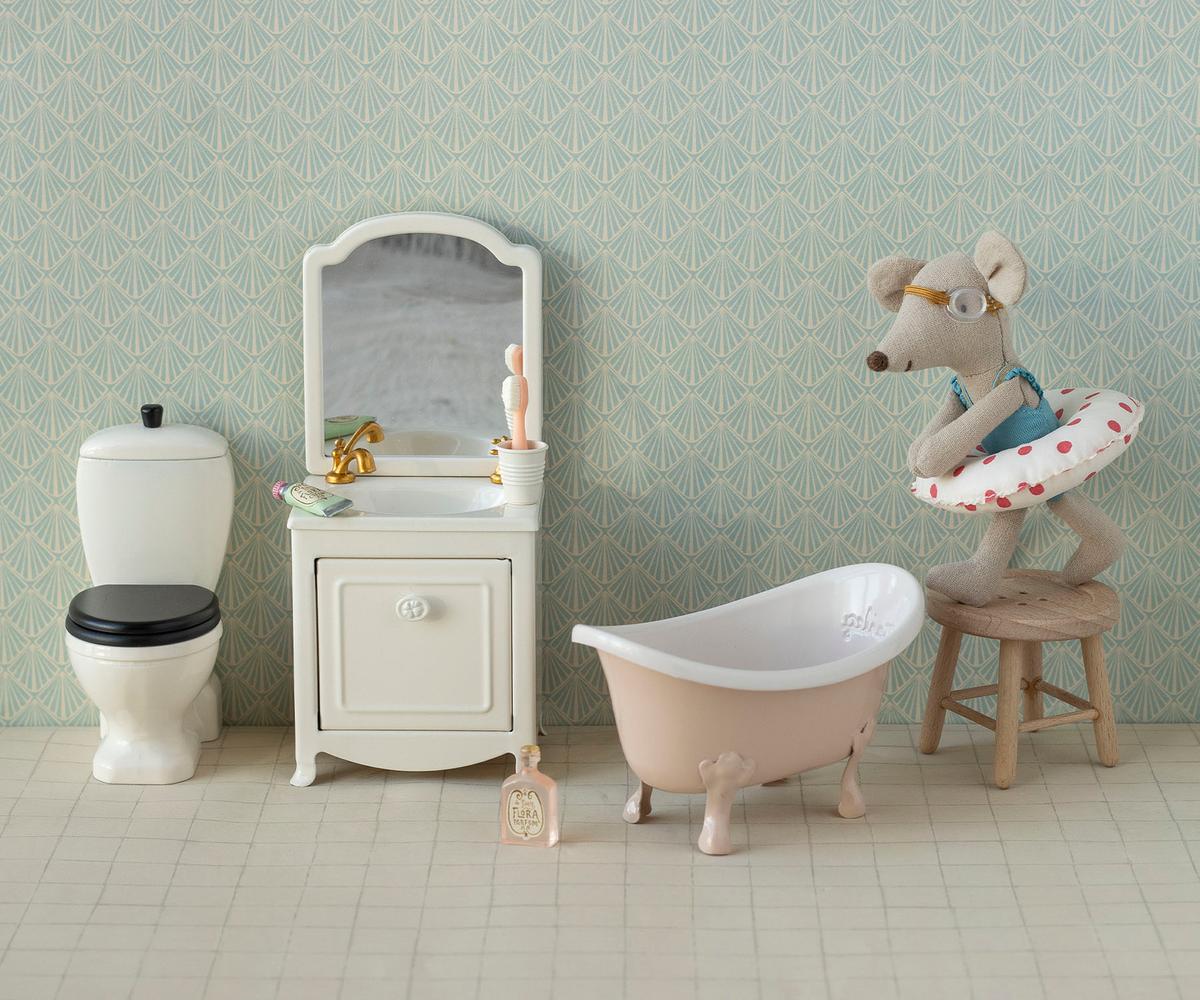 Sink Dresser, Mouse – Off White – Maileg