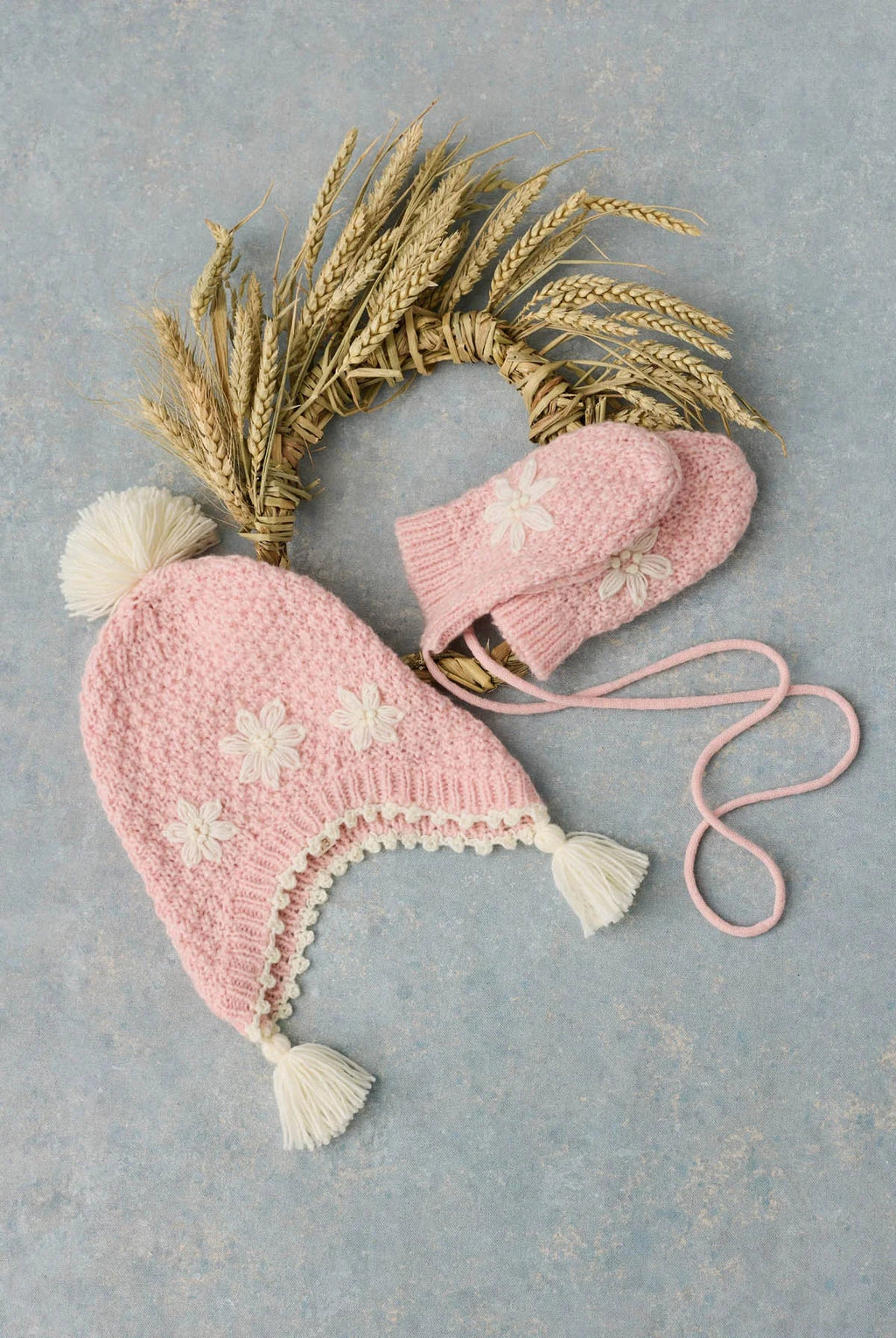 Bonnet rose ISOLINA BEANIE LOUISE MISHA