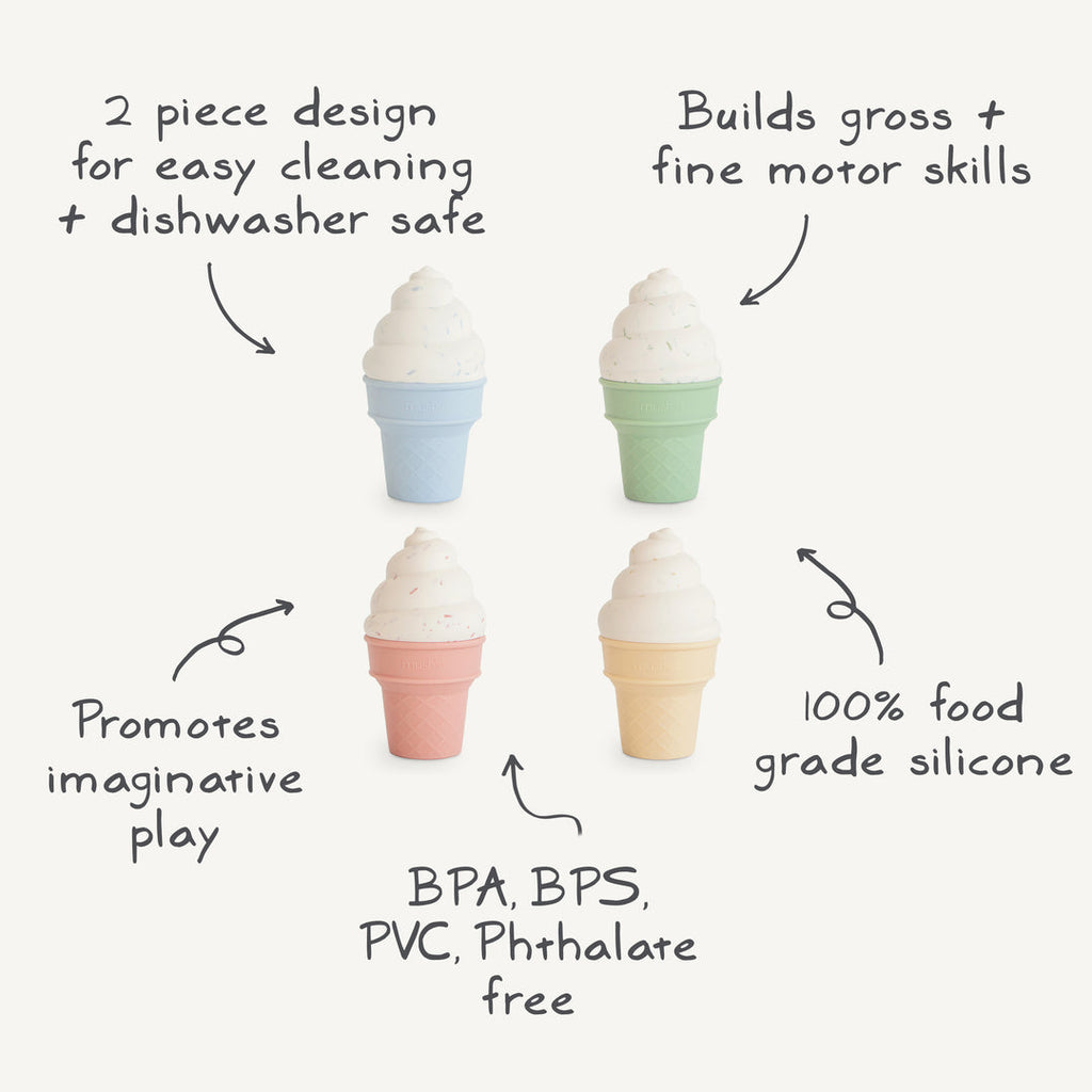 Mix and Match Ice Cream Toy – Mushie