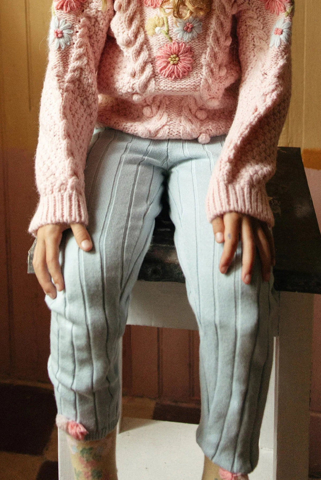 Legging bleu MOLDAVIA LOUISE MISHA