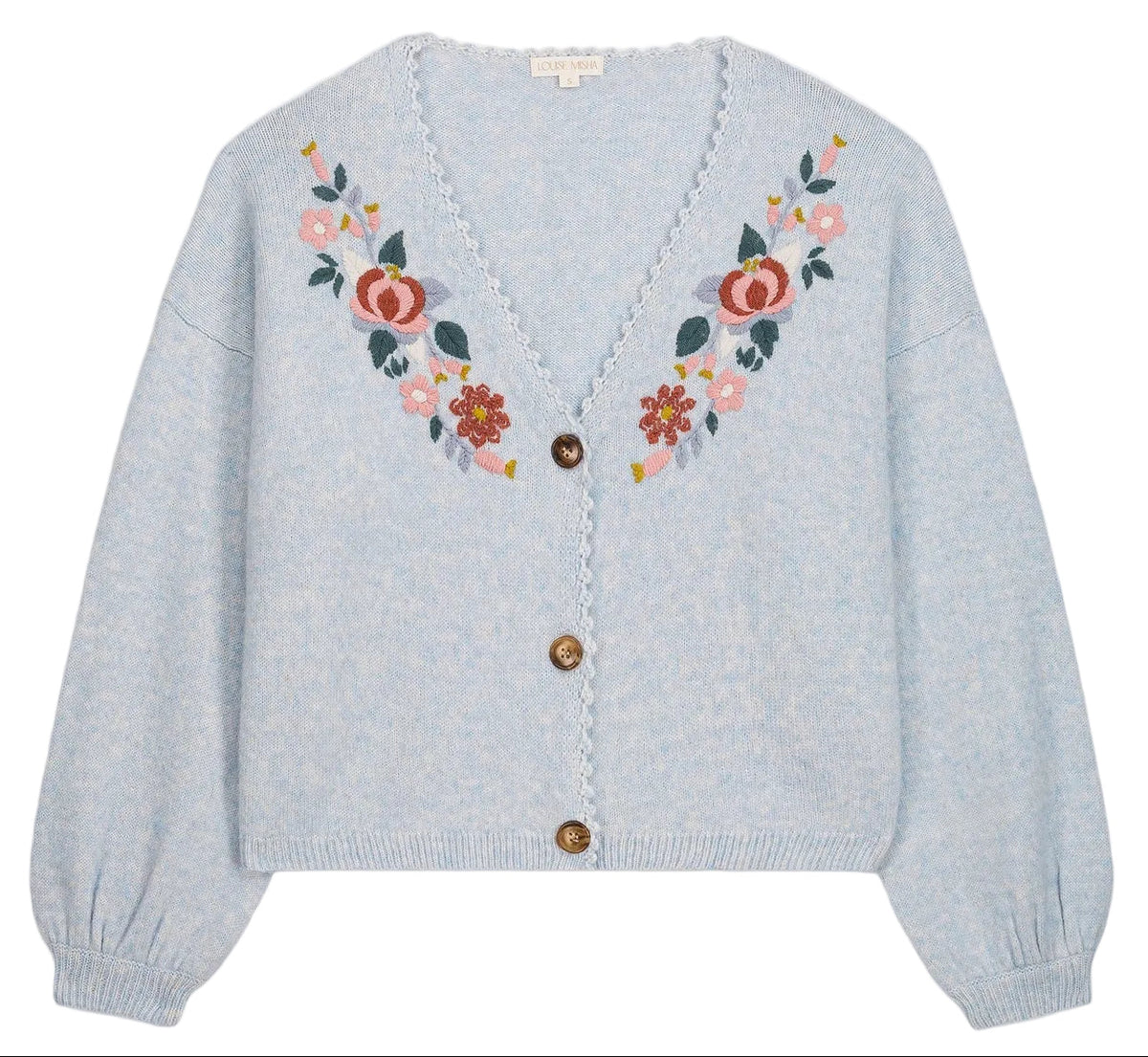 Cardigan ADULTE LUMANI Bleu LOUISE MISHA