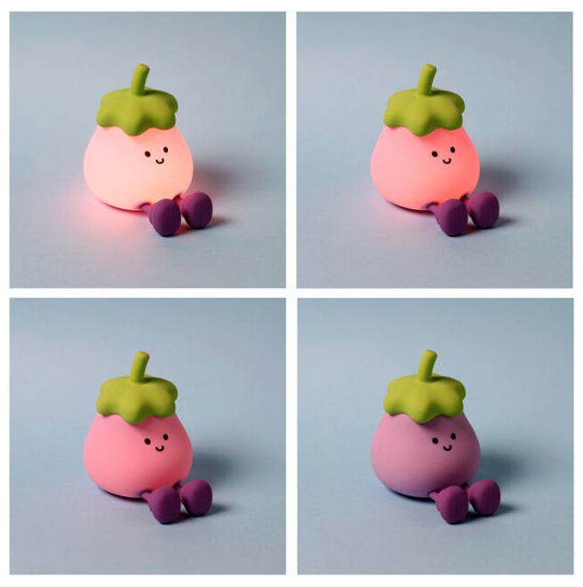 Veilleuse Aubergine PUCKATOR