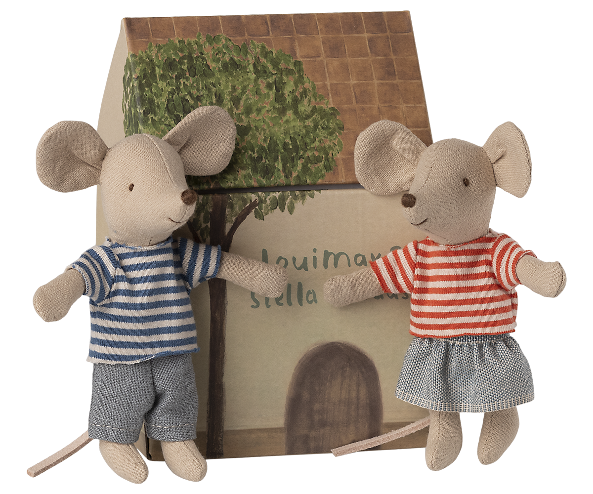 LouiMax & Stella, Little Sister and Brother Mice – Maileg
