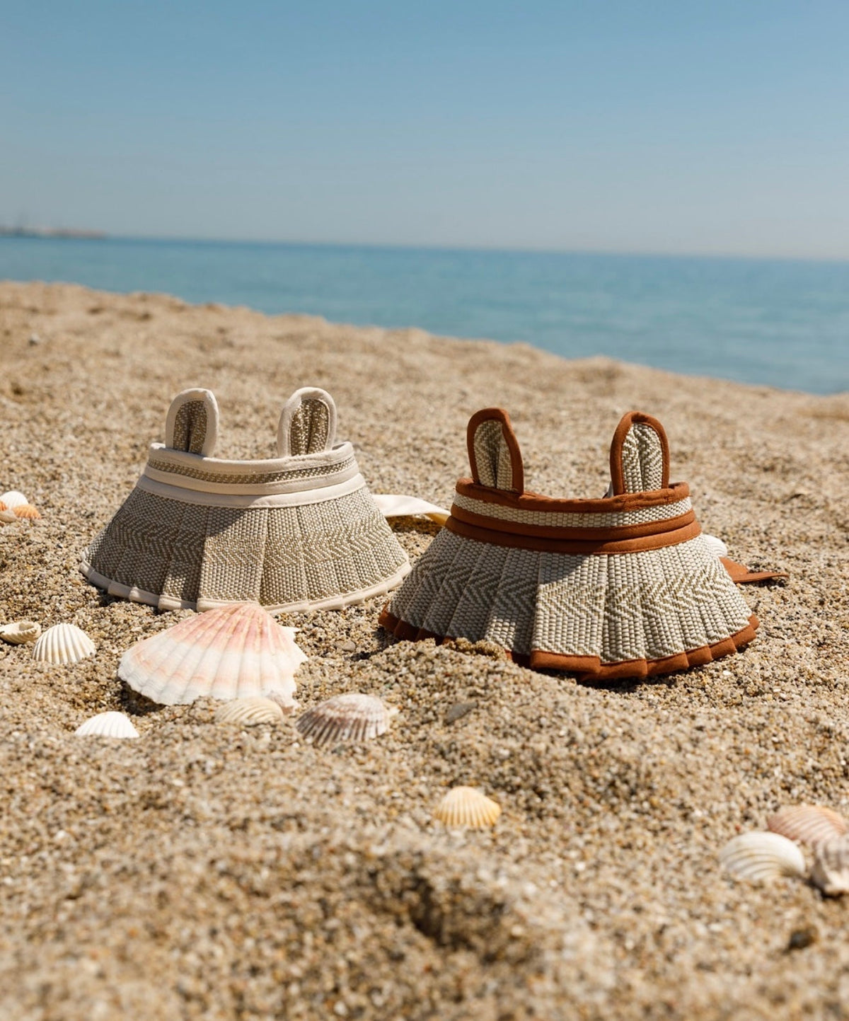 Lorna Murray Ozbear Sunvisor for Kids Handcrafted Straw Sun Hat