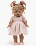 Rosana Short-Sleeve Tutu & Headband, Petal Pink – Minikane