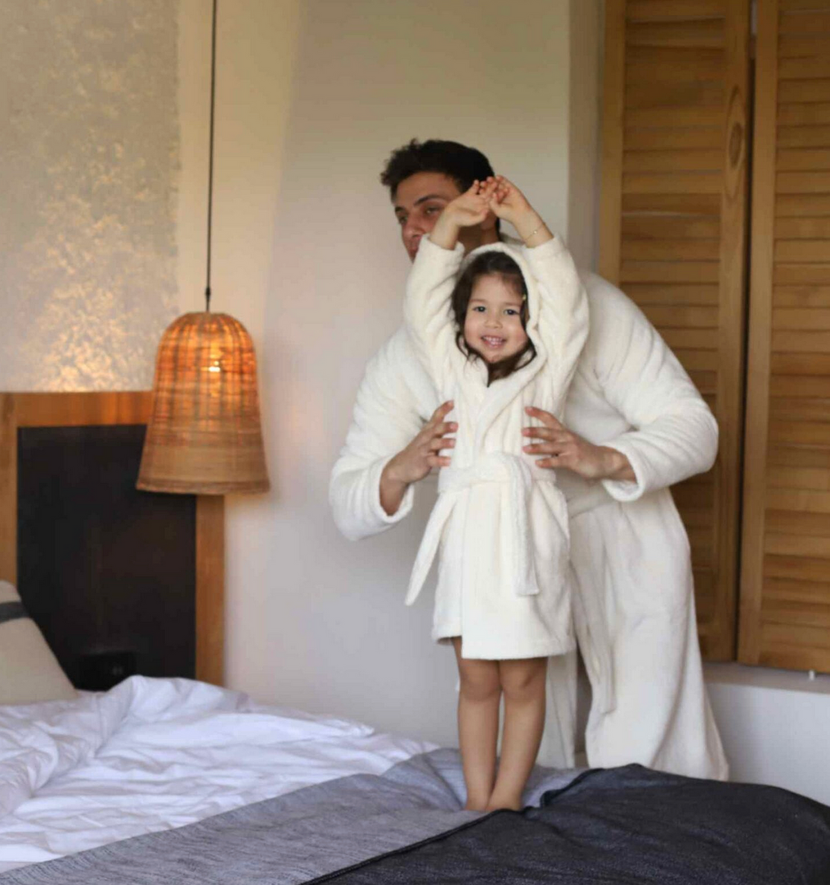 Peignoir de bain enfant 3-5 ans HESIODE