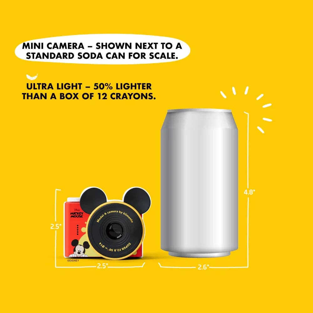 Kidamento Disney Mickey Mouse Mini Camera