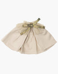 Oxana Dancer Cape in Linen Jersey & Gold Tulle – Minikane