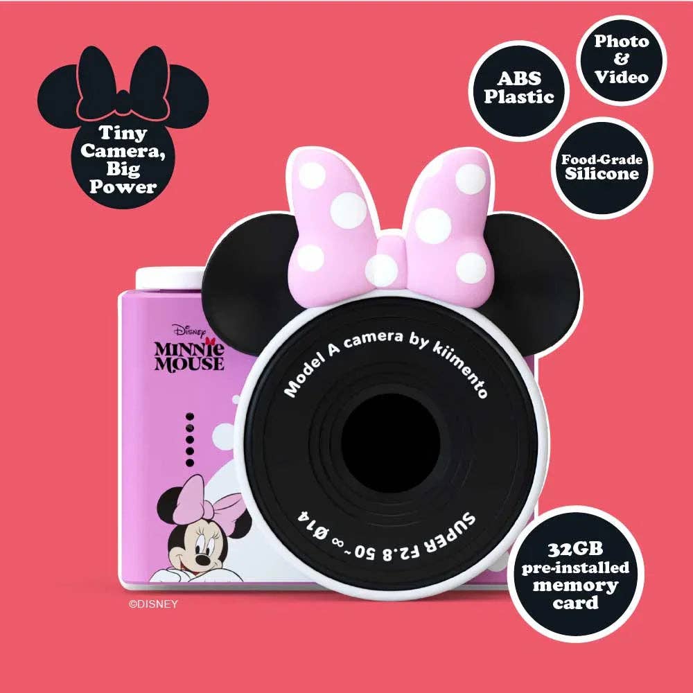 Kidamento Disney Minnie Mouse Mini Camera