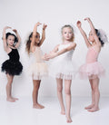 Velvet Leotard Romper – Pearl Tulle – DOLLY by Le Petit Tom