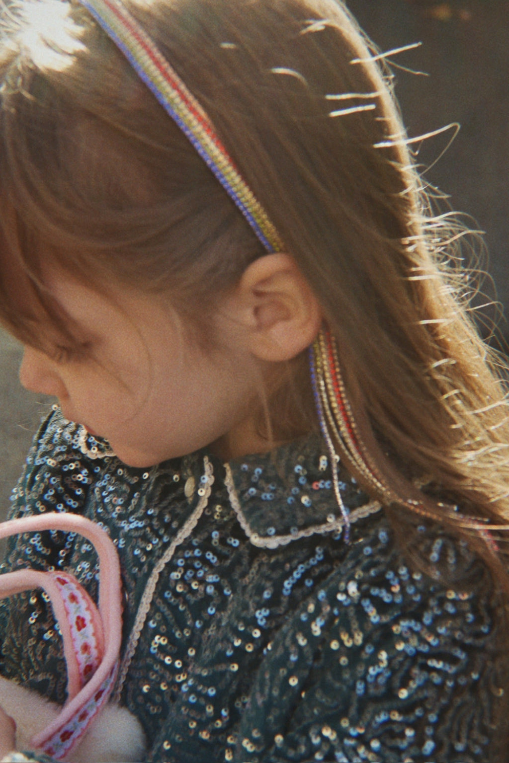 Sparkly Rainbow Hairbrace – Konges Sløjd