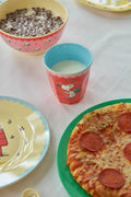 Snoopy Print Melamine Cup Red 8.45oz – rice by rice