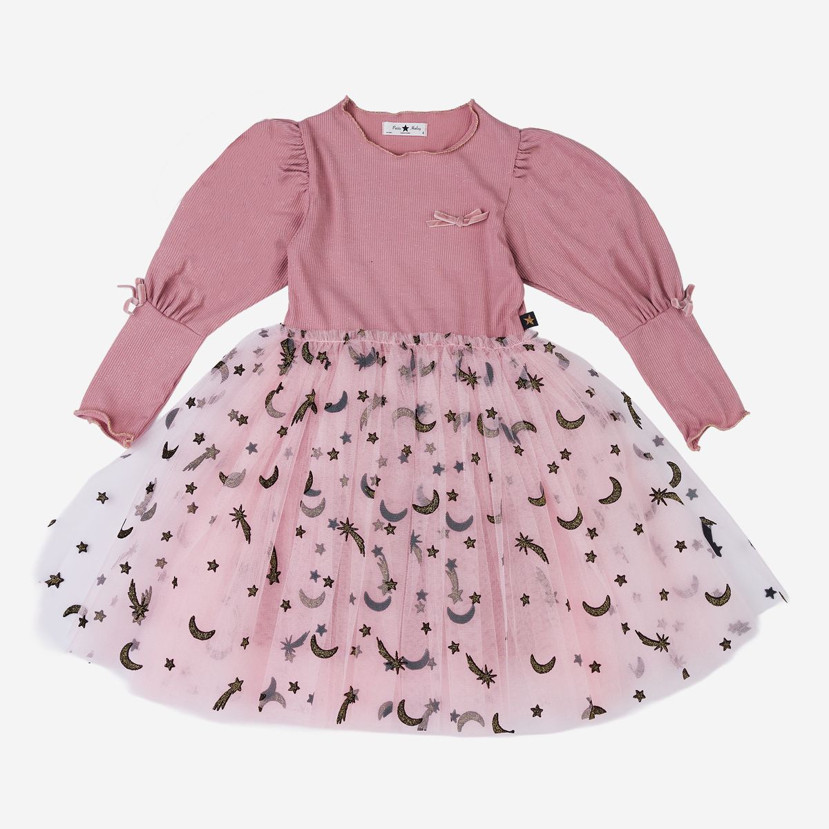 Lisa Balloon Sleeve Tutu – Blush Pink – Petite Hailey