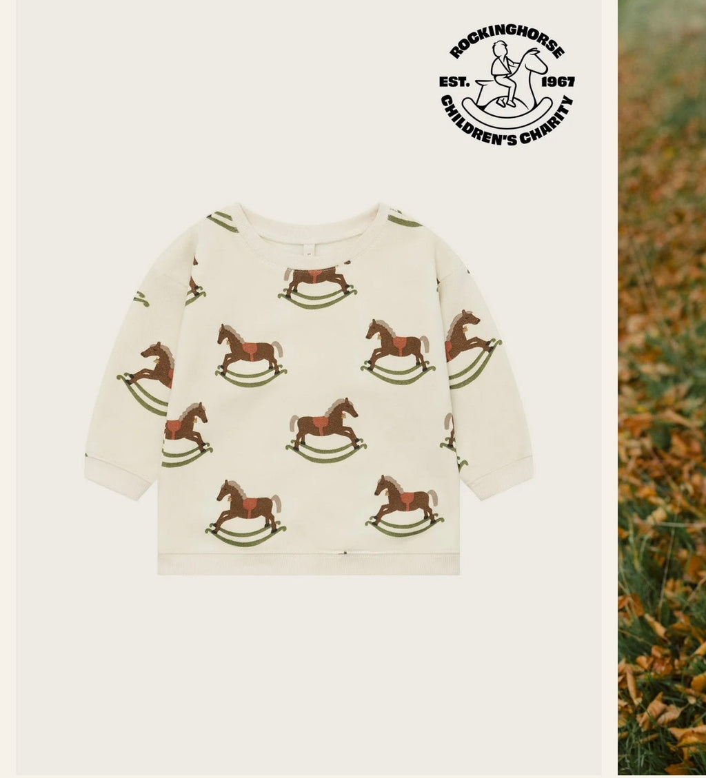 Rocking Horse Sweatshirt – Organic Zoo