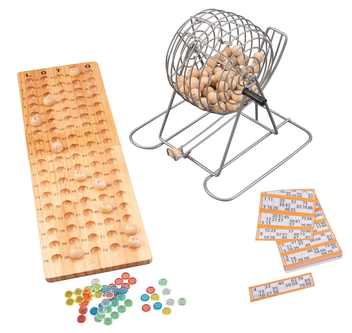 BINGO en bois 18CM WILSON JEUX