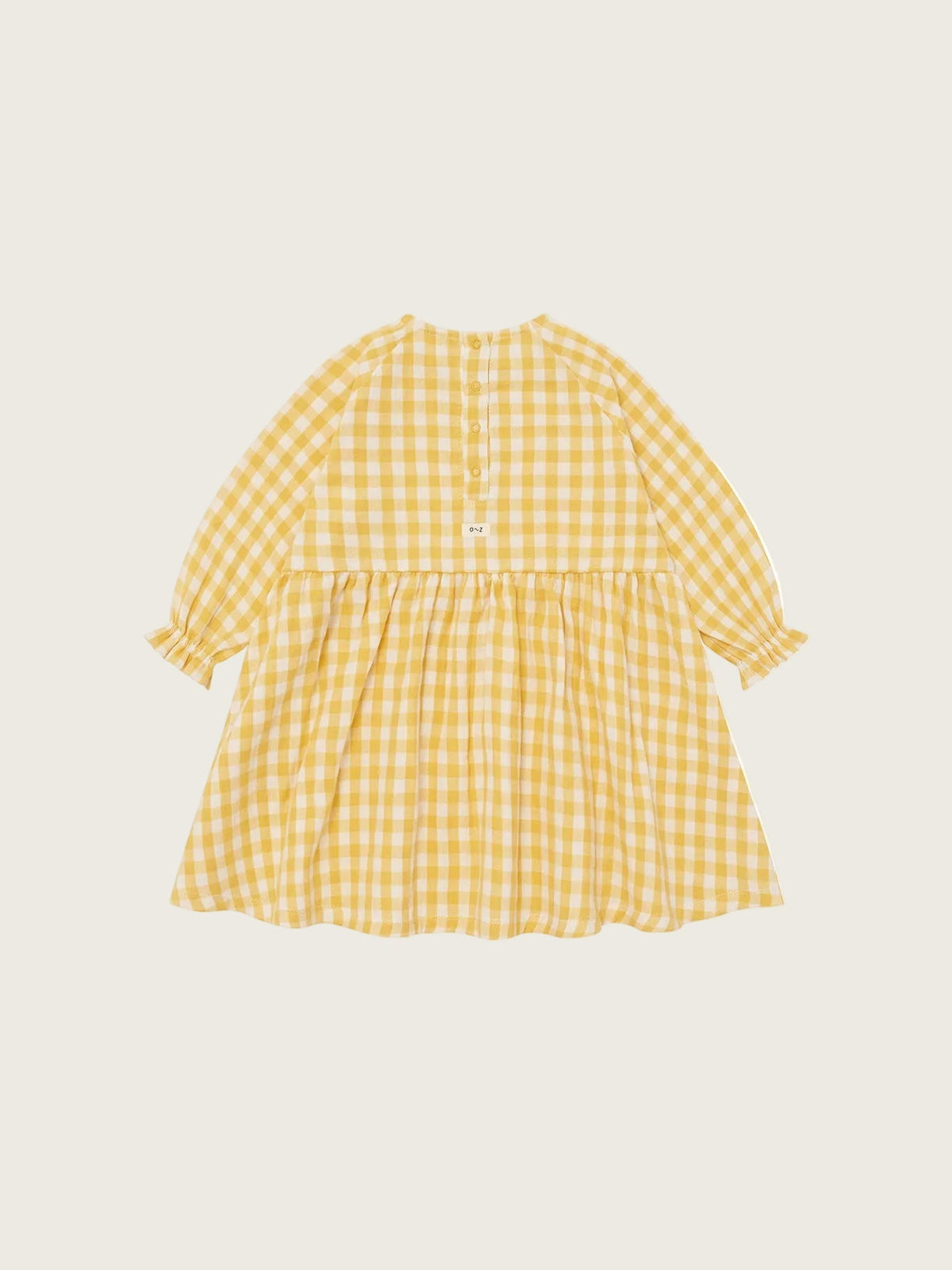 Organic Zoo Honeycomb Gingham Field Dress for Girls
