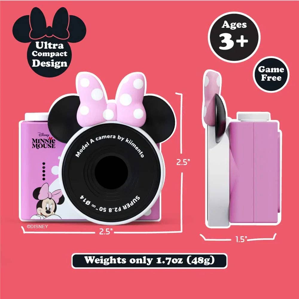 Kidamento Disney Minnie Mouse Mini Camera