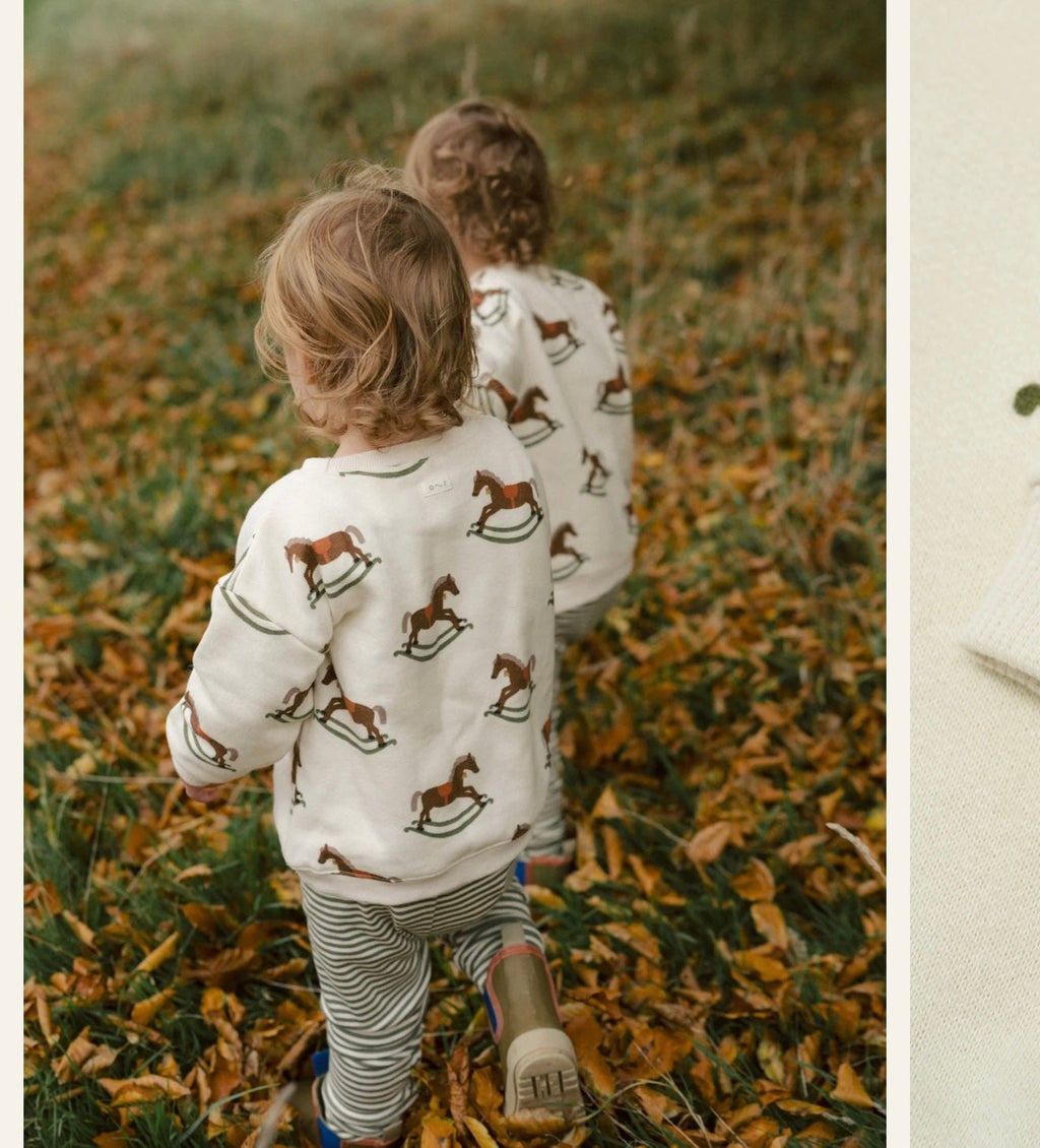 Rocking Horse Sweatshirt – Organic Zoo