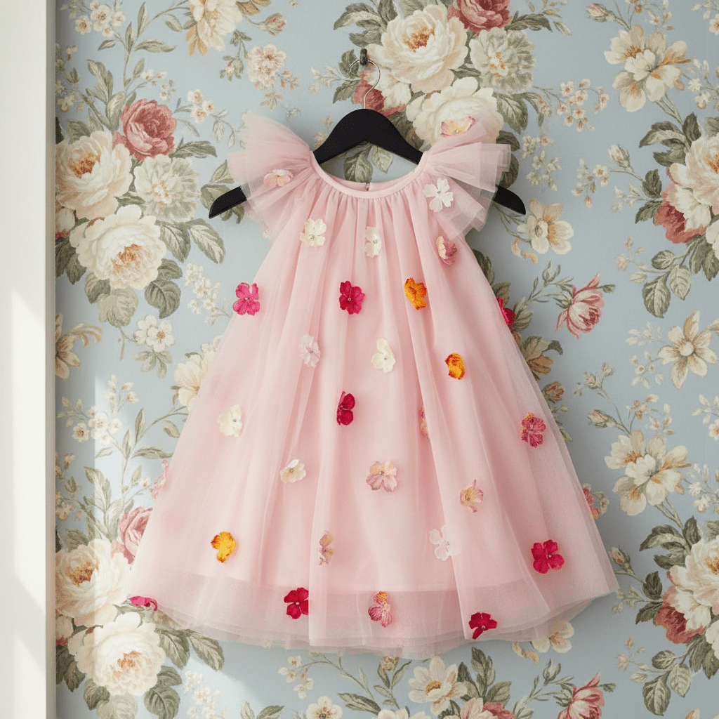 Potpourri Fairy Tutu Dress – Dolly Pink – DOLLY by Le Petit Tom