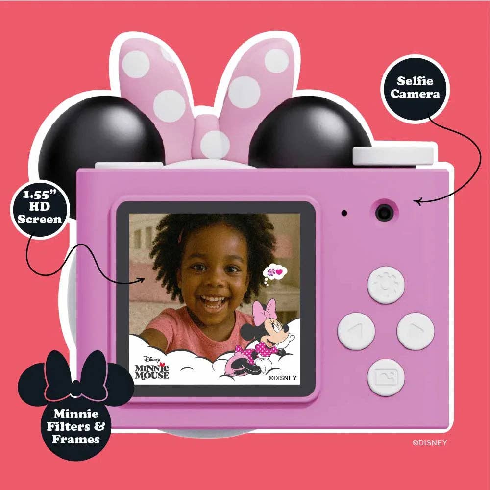 Kidamento Disney Minnie Mouse Mini Camera