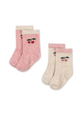 2-Pack Cherry Socks for Kids – Konges Sløjd