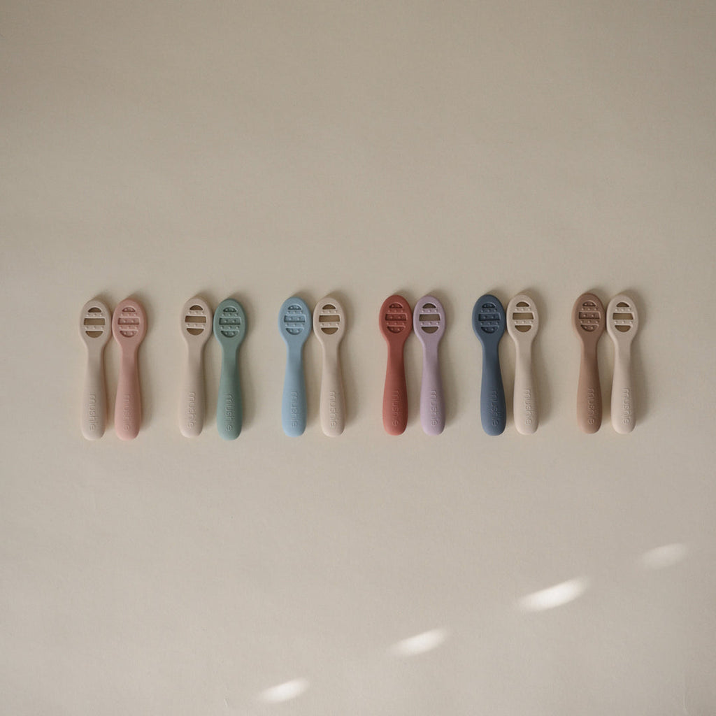 First Feeding Baby Spoons – Mushie