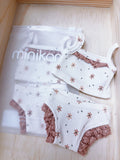 Ribbed Two-Piece Doll Outfit Oatmeal – Minikane