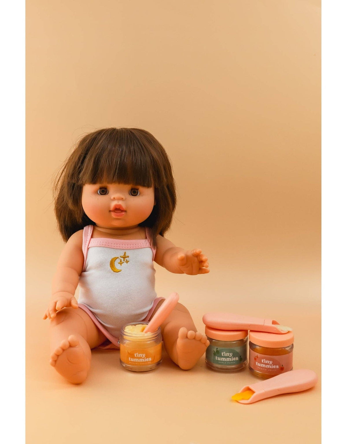 Tiny Tummies Chocolate Pudding – Jar and Spoon – Tiny Harlow