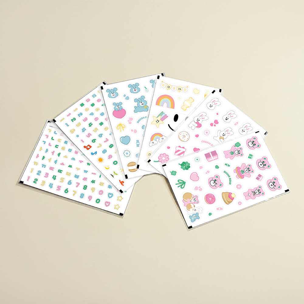 Knotted Deco Play Waterproof Sticker Set – Grosmimi