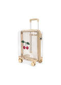 Transparent Travel Suitcase - Cherry – Konges Sløjd