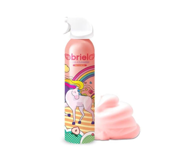 Pink Rainbow Bubble Cleaner – Briel